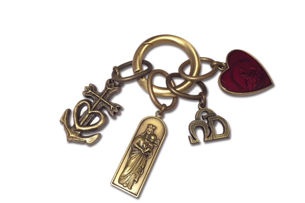 Porte-Clé / Bijou de sac sigle Notre-Dame de La Garde | Boutique